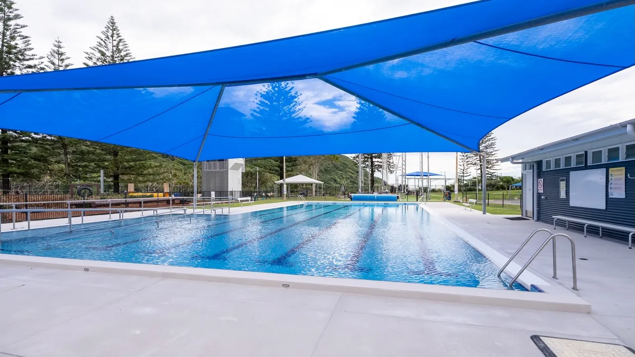 Refurbished 25 metre pool at Tallebudgera Recreation Centre